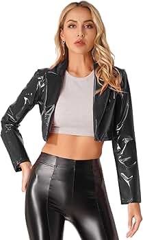 ジャケット・アウター meltthelady cropped leather like jacket ジャケット・アウター meltthelady cropped leather like jacket
